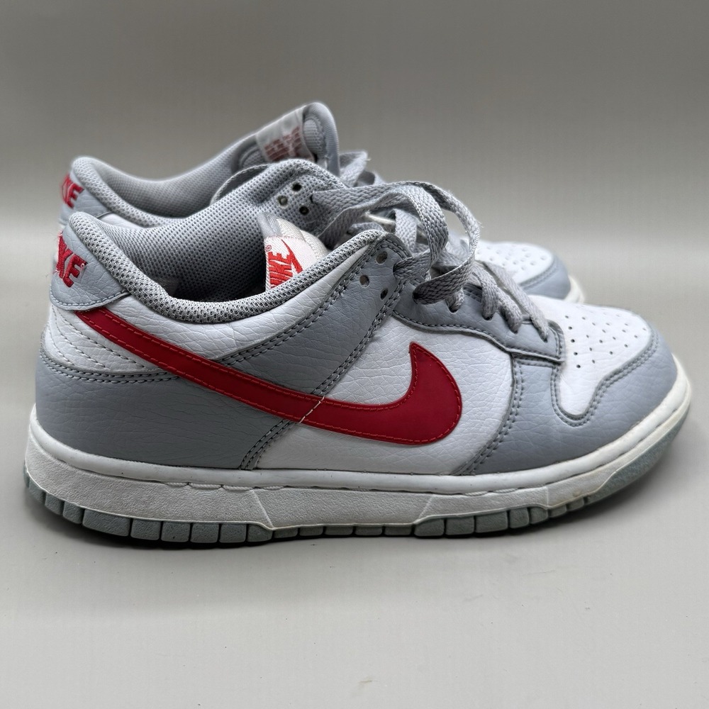 Nike Dunk Low White Size 5 Youth / 6.5 Womens Wolf Gray University DV7149-001‎